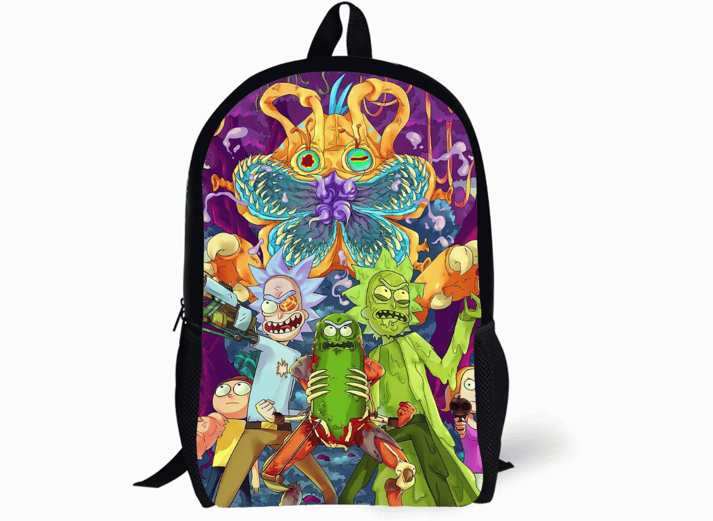 Discovering the 3 Coolest & Most Stylish Rick and Morty Backpack Money ...