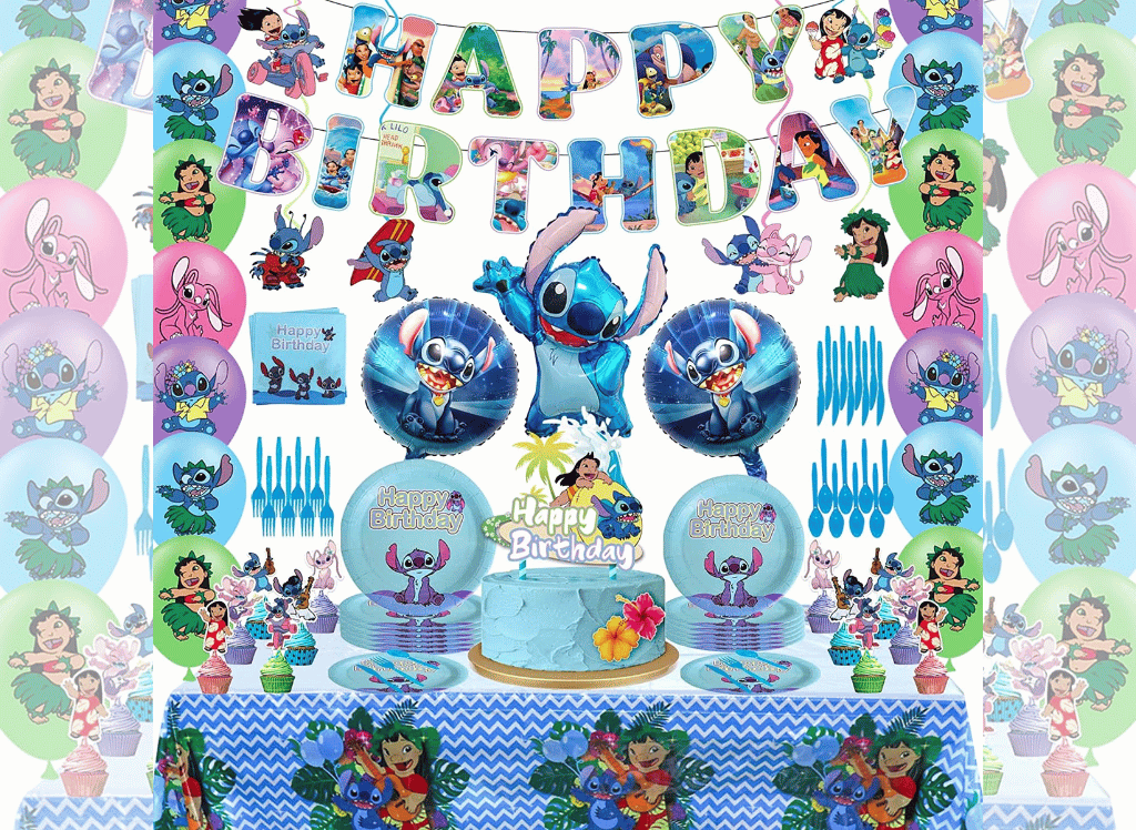 Ohana Means Family': Host an Unforgettable Celebration with the 8 Best Lilo  and Stitch Party Supplies!