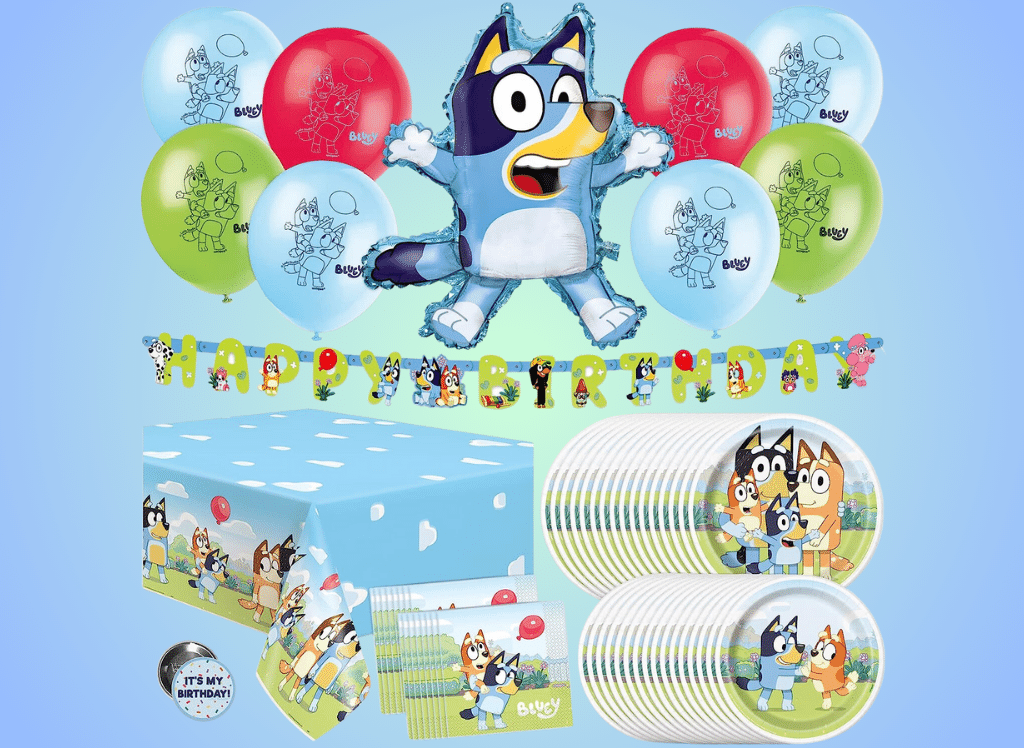 16 Wack-a-doo Bluey Party Ideas for Kids  Birthday party balloon, 2nd  birthday party for boys, Boy birthday parties