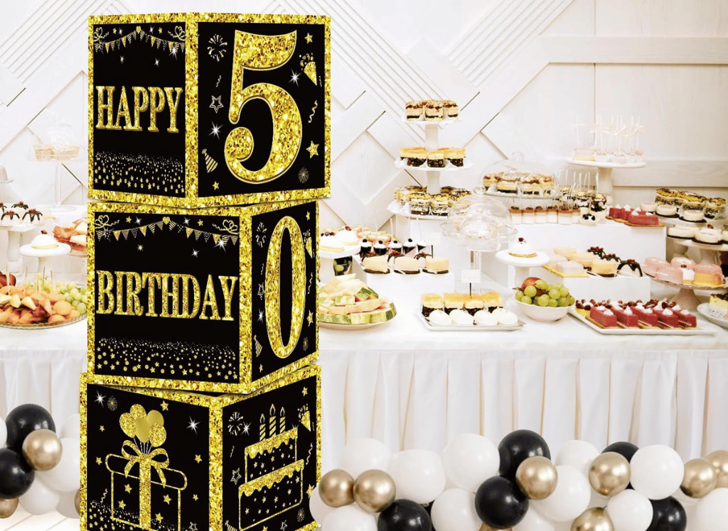 5 Must-Have 50th Birthday Party Decorations for the Young at Heart