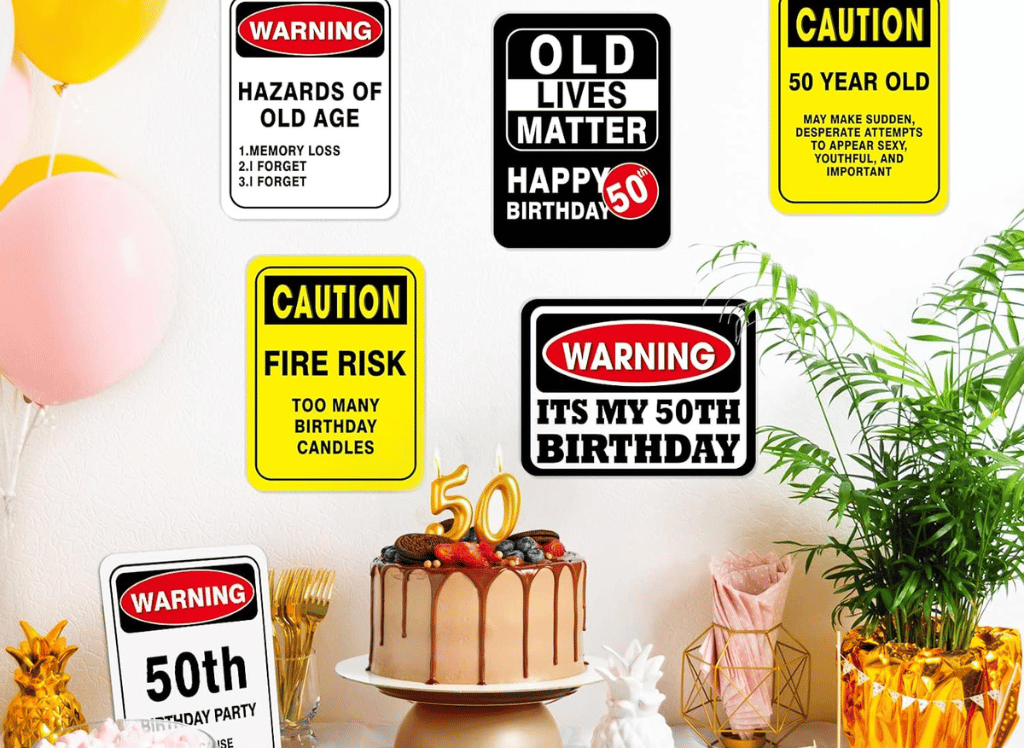 5 Must-Have 50th Birthday Party Decorations for the Young at Heart