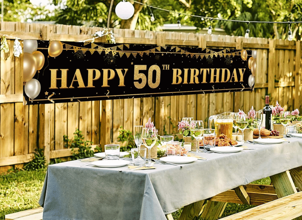 5 Must-Have 50th Birthday Party Decorations for the Young at Heart