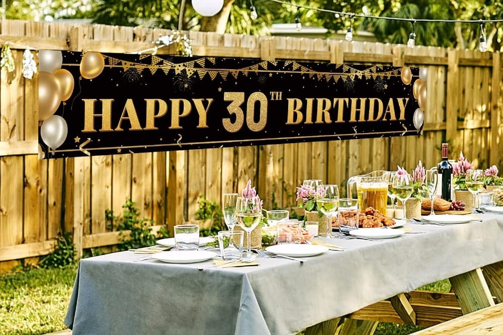 30th birthday party Supplies