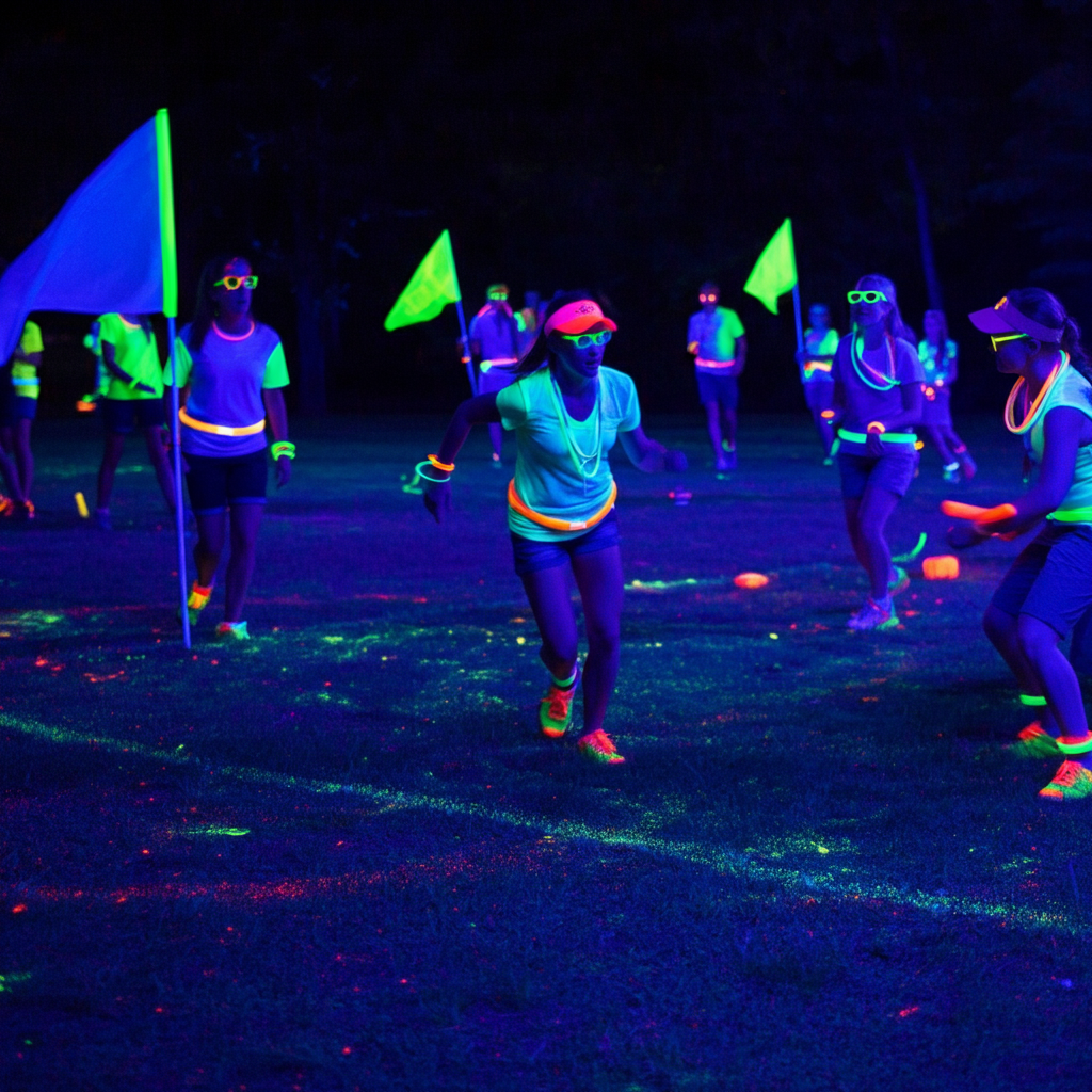 Glow Capture the Flag glow sticks