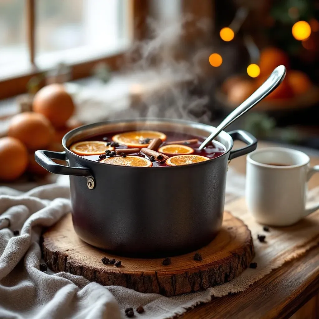 8. Simmer a Pot of Mulled Wine