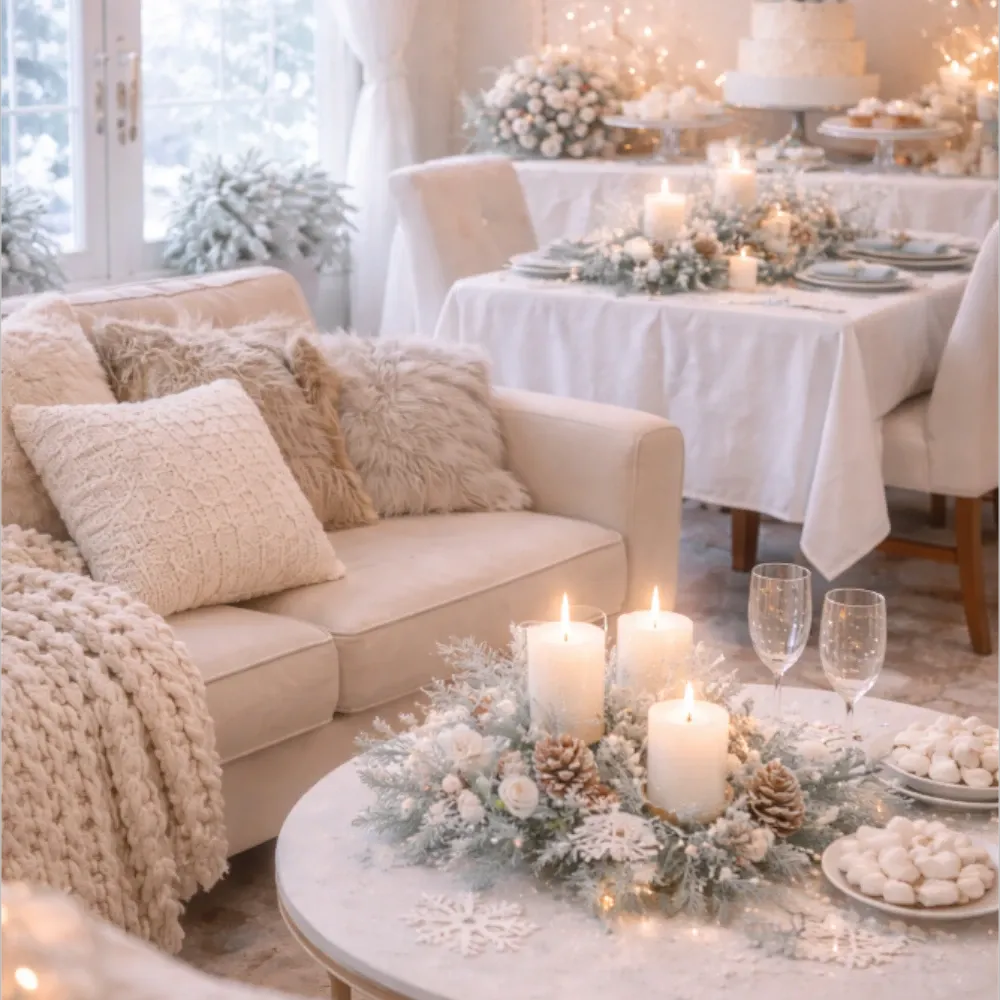 How to Style a Winter Baby Shower Space
