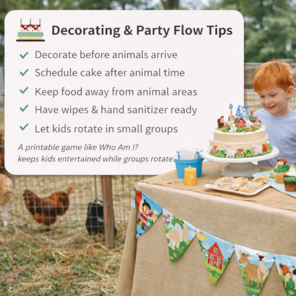 🎂 Decorating & Party Flow Tips