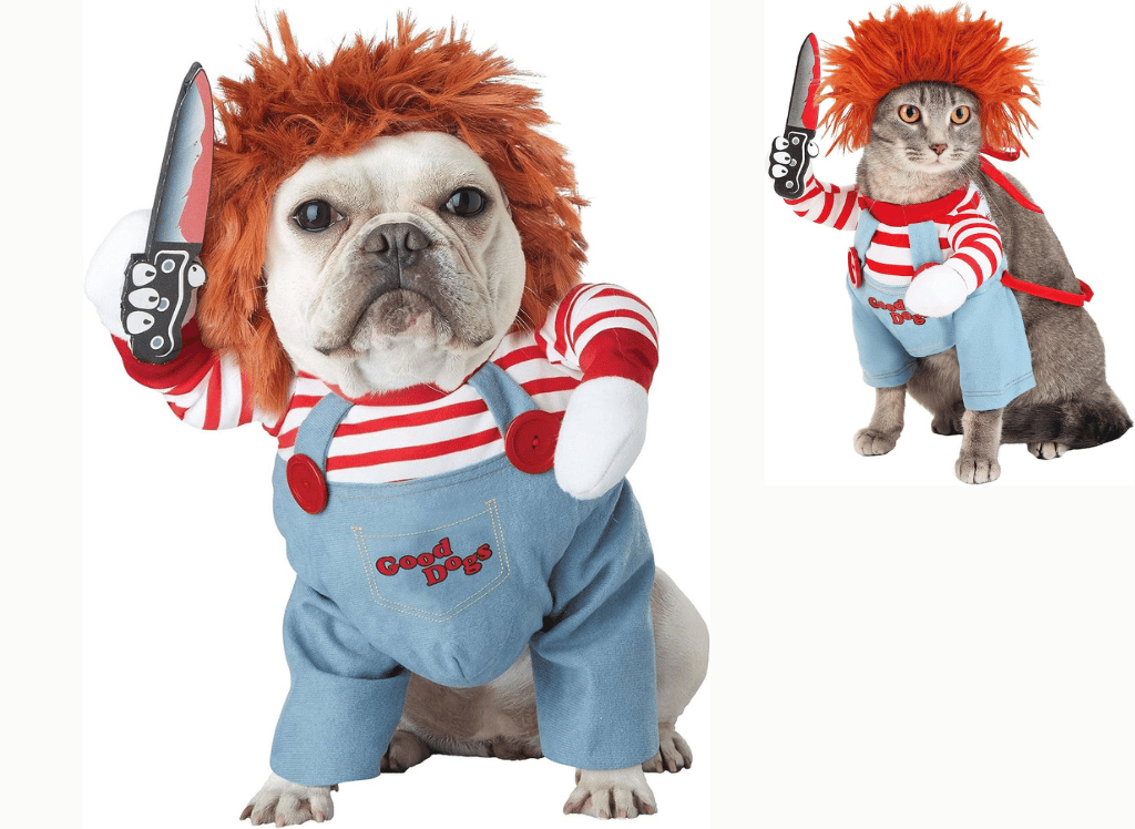 Unleash the Horror Top 4 Dog Chucky Costume Picks for this Halloween