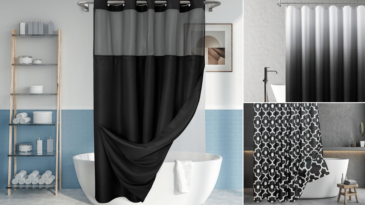 Discover Stylish Elegance with 5 Black Shower Curtain Picks