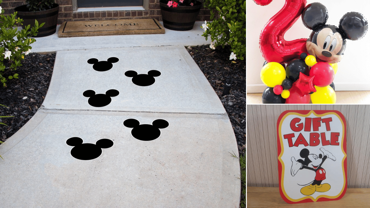✨4 Mickey Mouse Party Supplies for a Magical Touch!🎂