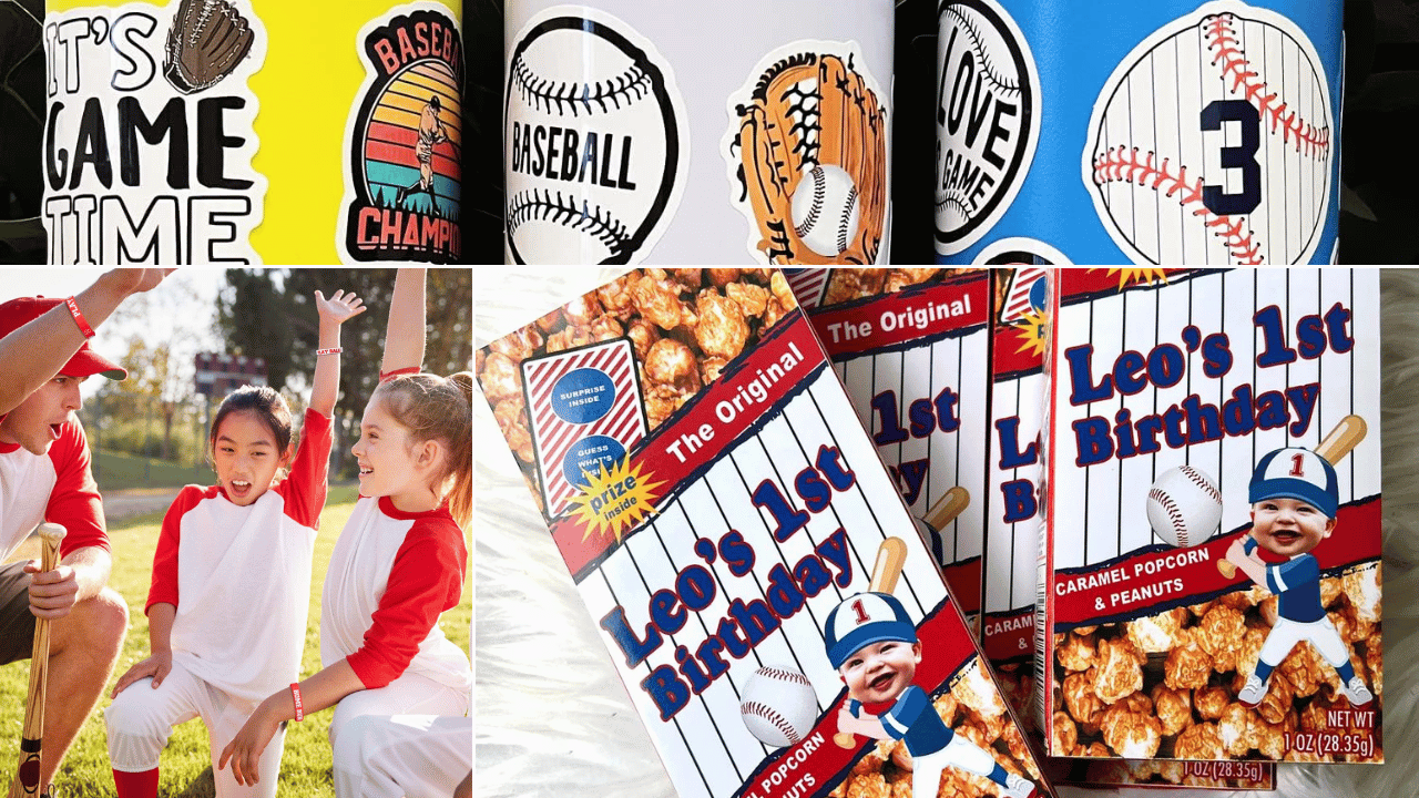 ⚾Hit a Home Run with These 8 Baseball Themed Party Favors!