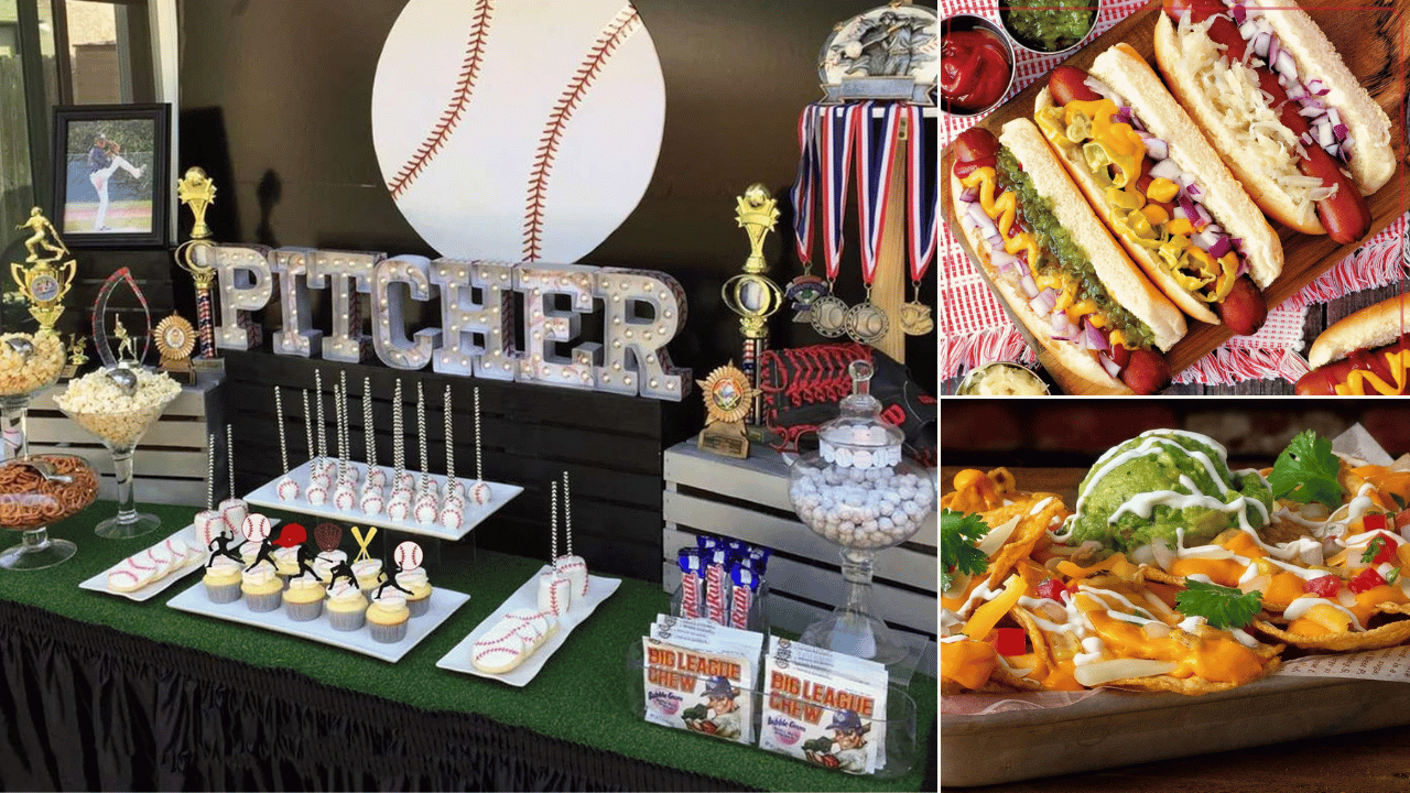 ⚾️8 Delicious Baseball-Themed Party Food Ideas! 🌭