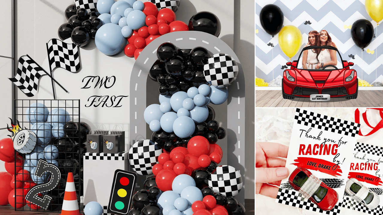 6 Must-Have Products for a Car Themed Birthday Party ππ