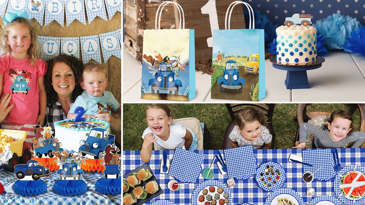 little blue truck birthday party
