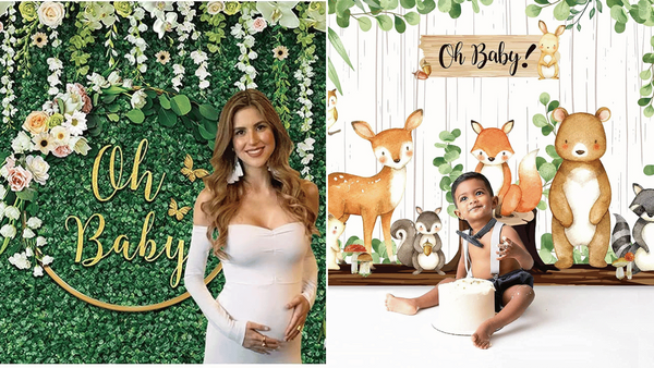 baby shower backdrop