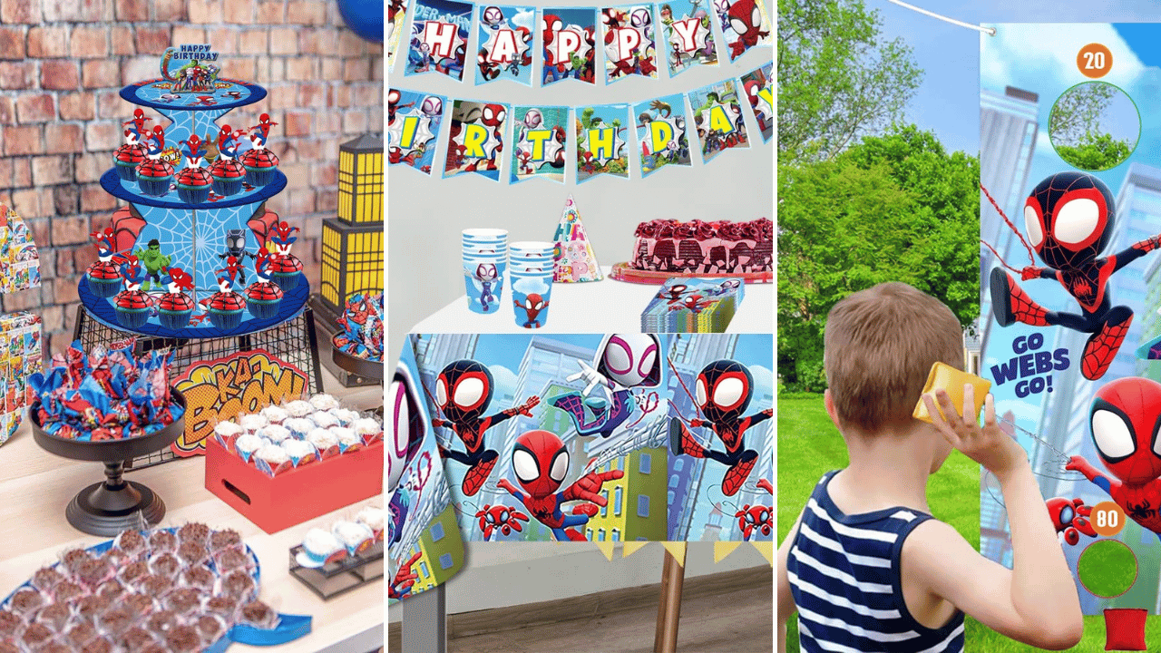 spidey and his amazing friends party supplies