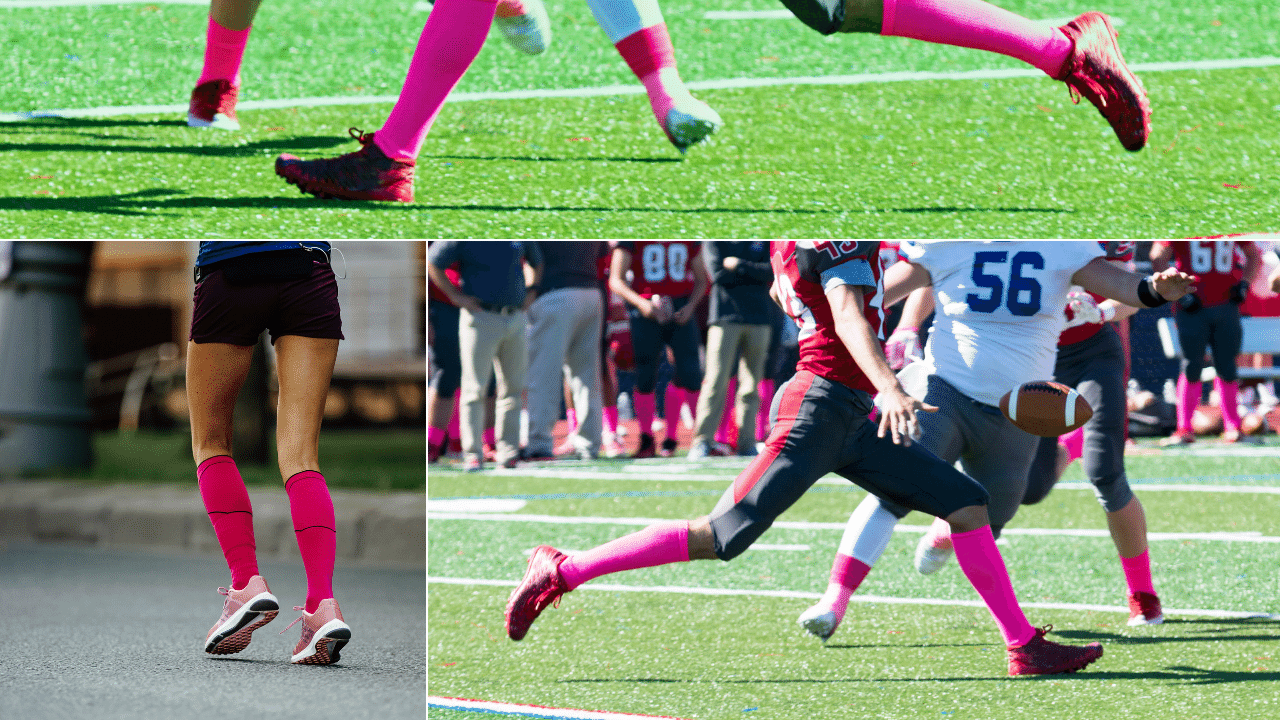 Tickle the Turf: The 6 Best Pink Football Socks of the Season!