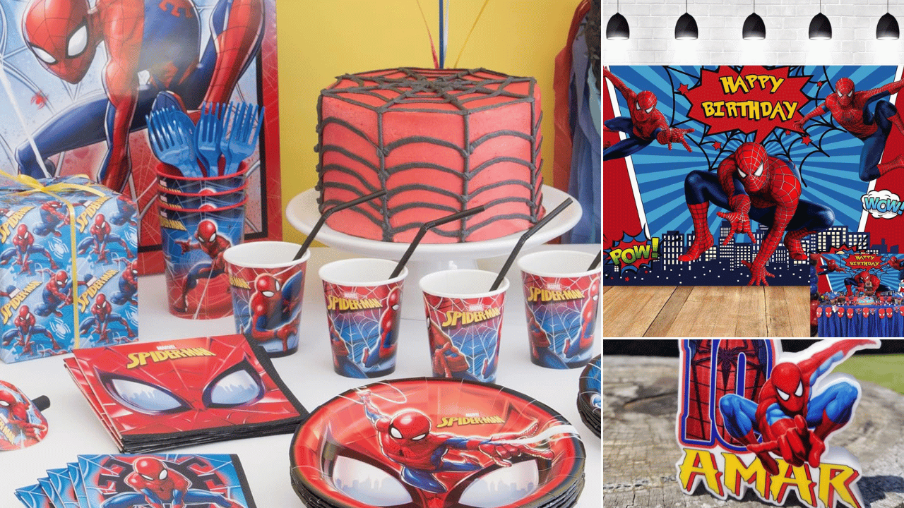 Spiderman Party Supplies