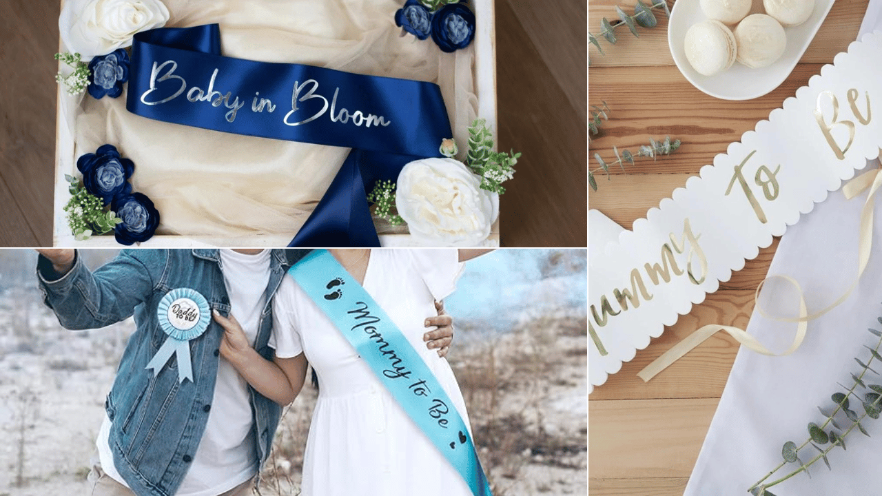 Baby Shower Sashes