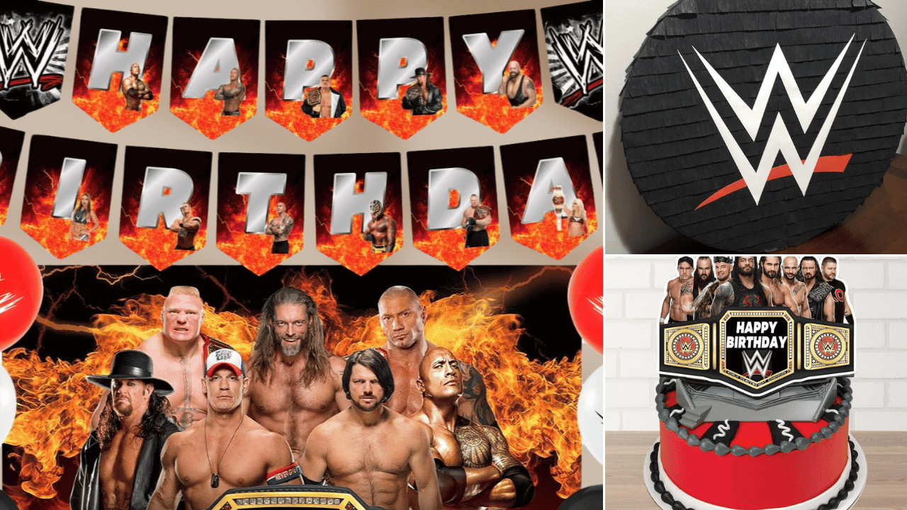 WWE Party Supplies 
