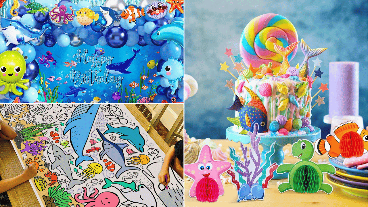 under the sea party decorations