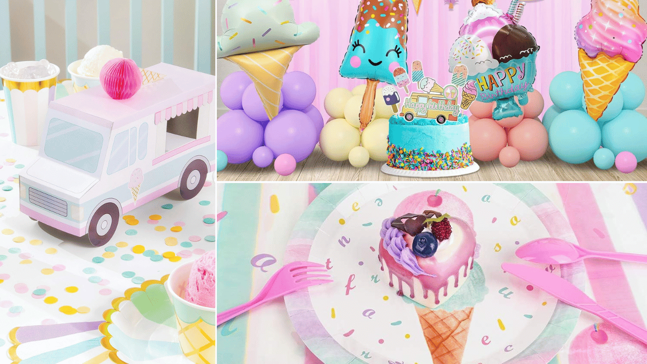 Ice Cream Party Decorations