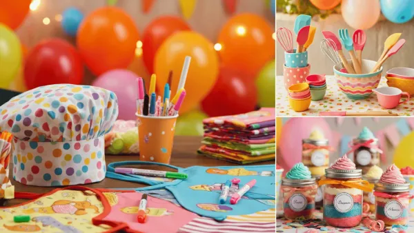 6 Creative Ideas for a Sweet Baking Party for Kids