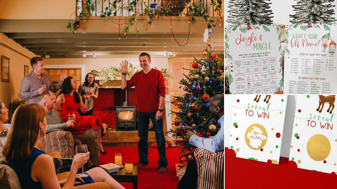 adult christmas party games