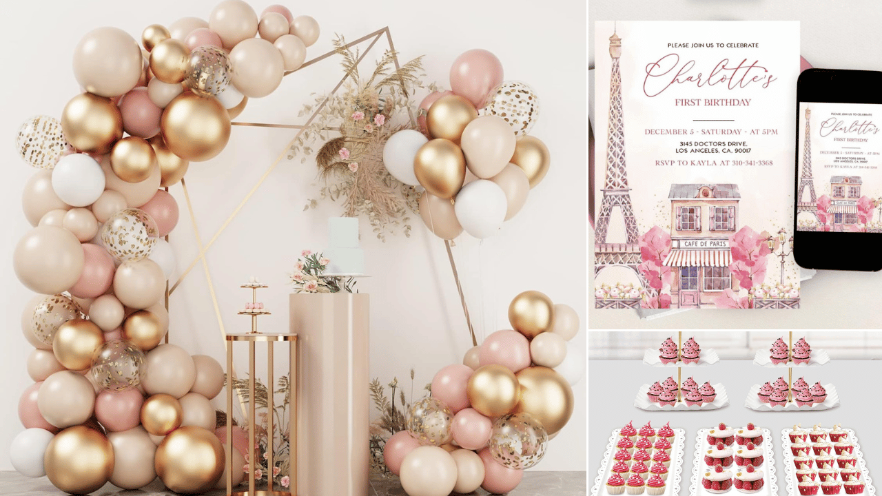 Paris Themed Party 