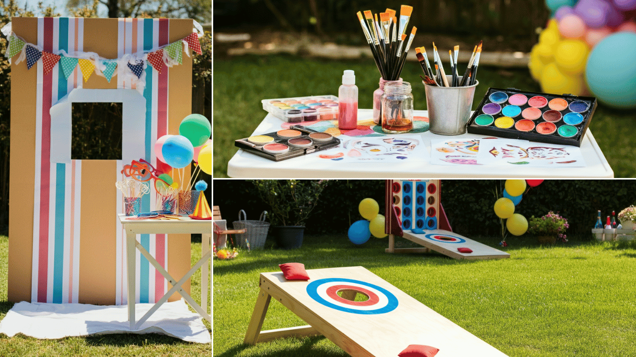 Backyard Carnival Birthday Party